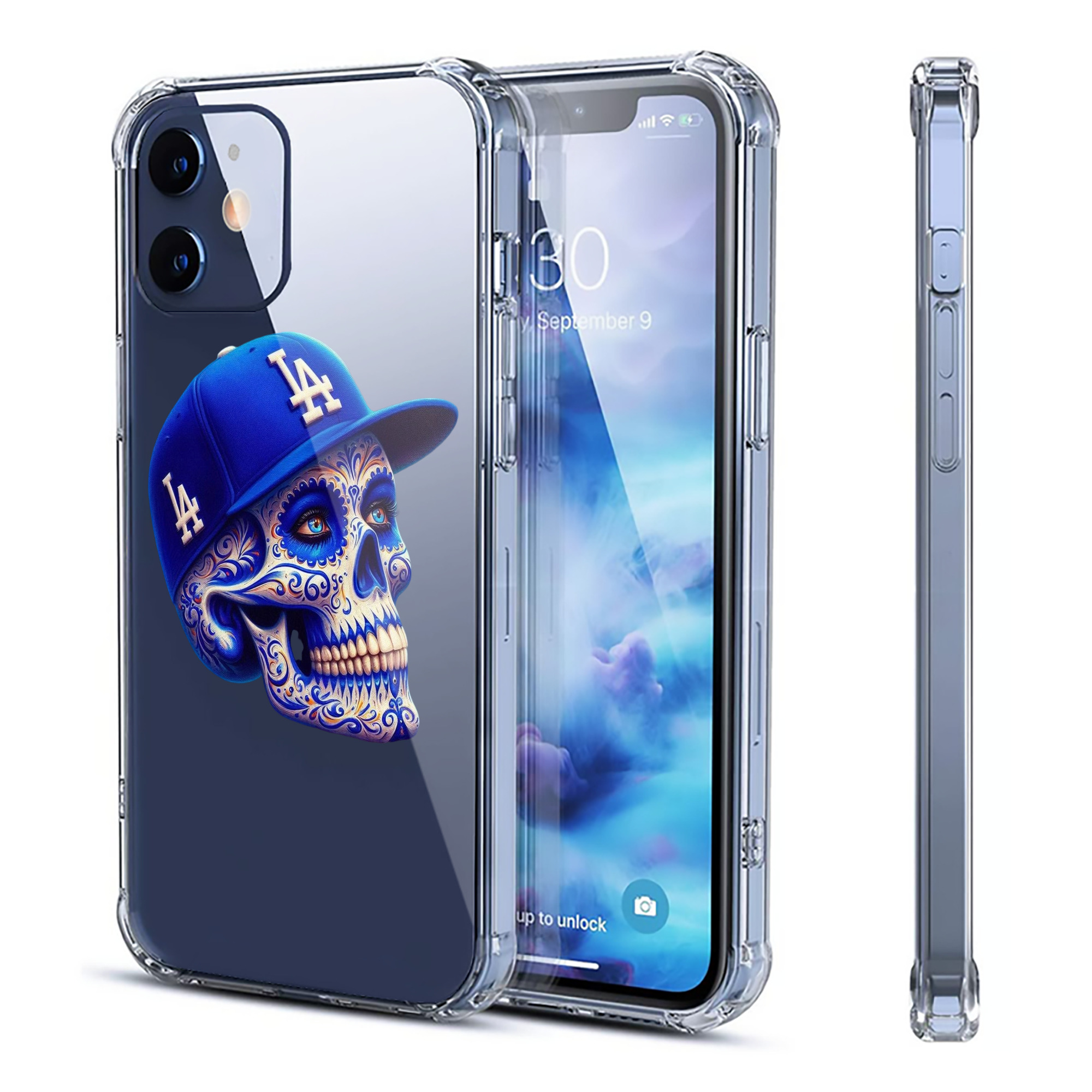  Clear IPhone 12 Case – Soft TPU With UV Print – Enhanced Drop Protection, Precise Fit, Anti-Fingerprint, Customizable Design, Scratch-Resistant, Yellow-Resistant